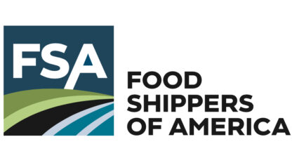Food shippers of america logo.