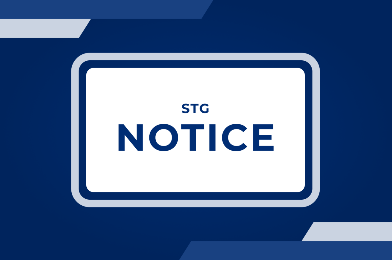 STG notice.